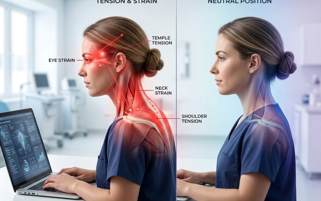 Beyond Screen Time: Why Your Daily Headaches & Neck Strain Might Be Eye Alignment Issues
